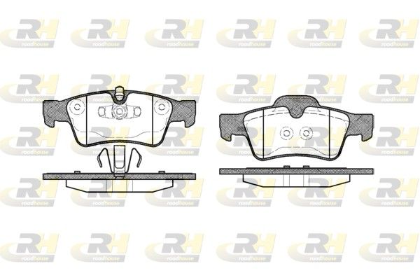 Brake Pad Set, disc brake MERCEDES-BENZ - 004 420 52 20