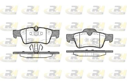 Brake Pad Set, disc brake MERCEDES-BENZ - 004 420 52 20
