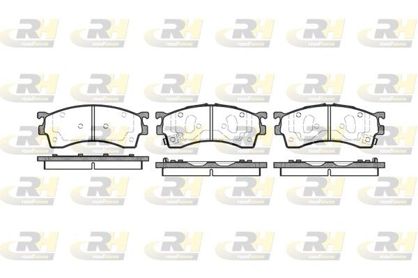 Brake Pad Set, disc brake Mazda 323,626,Premacy 98- esi