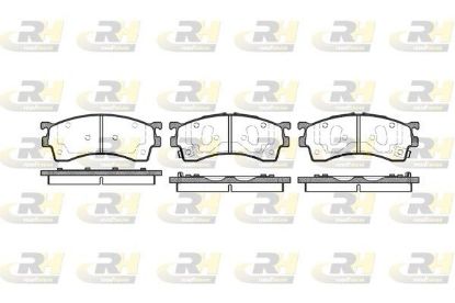 Brake Pad Set, disc brake Mazda 323,626,Premacy 98- esi