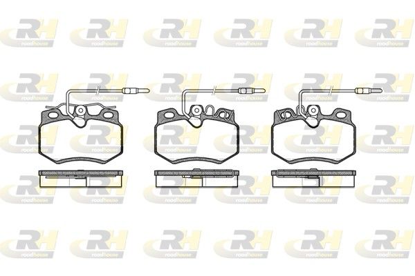 Brake Pad Set, disc brake Citroen ZX 94-97 esim