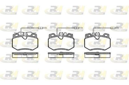 Brake Pad Set, disc brake Citroen ZX 94-97 esim