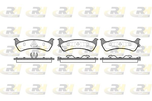 Brake Pad Set, disc brake JEEP CHEROKEE 91-01 tagum.