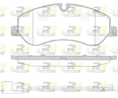 Brake Pad Set, disc brake FORD - 1 842 632