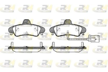 Brake Pad Set, disc brake MONDEO I (GBP), MONDEO II Sedaan (BFP)