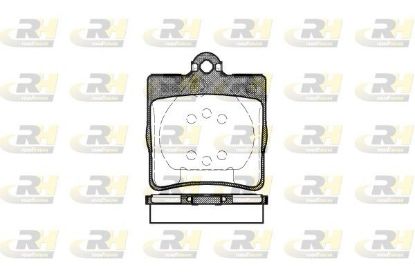 Brake Pad Set, disc brake MERCEDES-BENZ - 002 420 71 20
