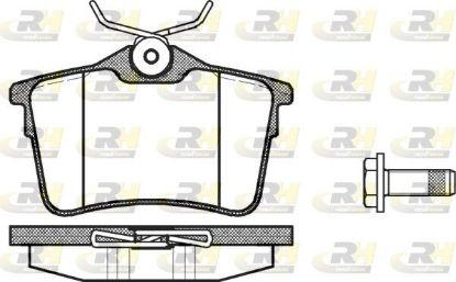 Brake Pad Set, disc brake PSA - 16 085 204 80