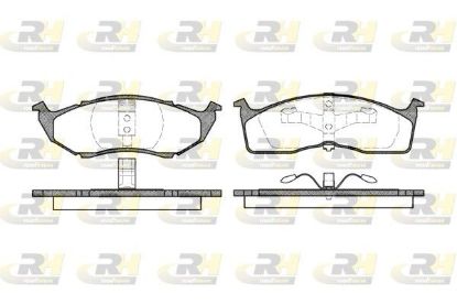 Brake Pad Set, disc brake Chrysler 300M,Voyager Carava