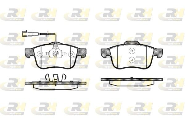 Brake Pad Set, disc brake Alfa Romeo 159 esim. 05-