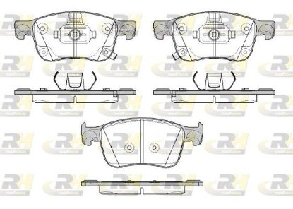 Brake Pad Set, disc brake FORD - 2 210 416