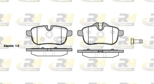 Brake Pad Set, disc brake BMW Z4 (E89) sDrive 23 i