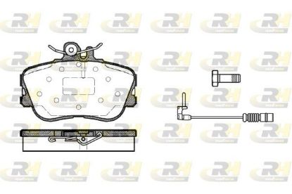 Brake Pad Set, disc brake MERCEDES-BENZ - 002 420 21 20