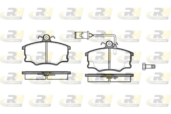 Brake Pad Set, disc brake ALFA 155,164 87-97 esim.