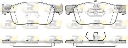 Brake Pad Set, disc brake PSA - 16 132 607 80