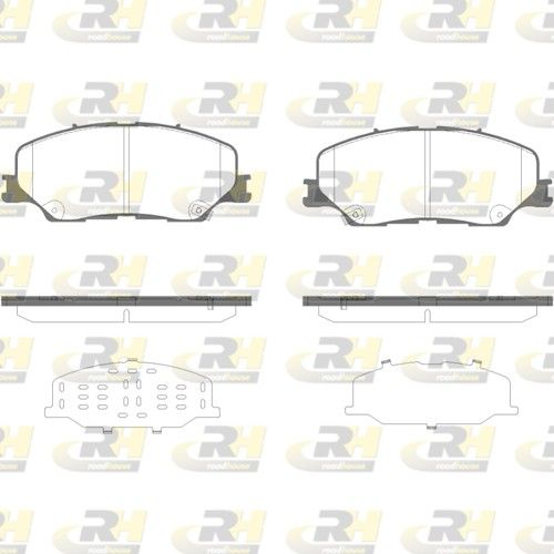 Brake Pad Set, disc brake ISUZU - 8-97505-680-0