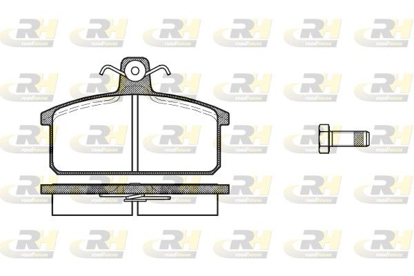 Brake Pad Set, disc brake Lancia DELTA 79-83 esim.
