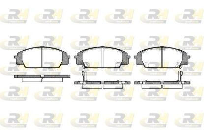 Brake Pad Set, disc brake HONDA - 06450-S2A-E50