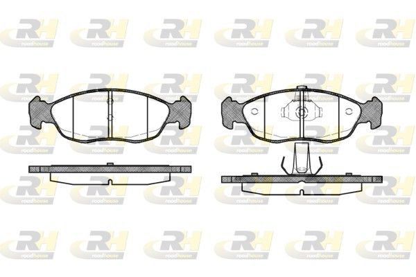Brake Pad Set, disc brake PEUG,CITR. SAXO,XSARA,106,306