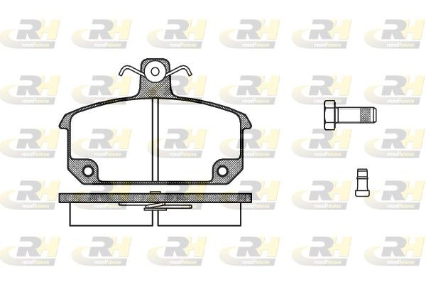 Brake Pad Set, disc brake Renault 5,18 78-86 esim.