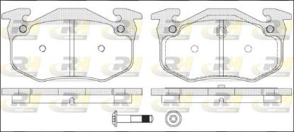 Brake Pad Set, disc brake Renault R19, CLIO 91-98 tagum