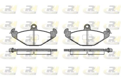 Brake Pad Set, disc brake Renault LAGUNA 98-01 tagum.
