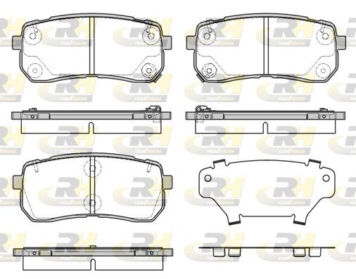 Brake Pad Set, disc brake Kia Sorento 15-