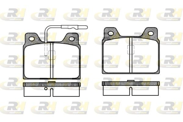 Brake Pad Set, disc brake Peugeot 505,604 77-93 tagum.