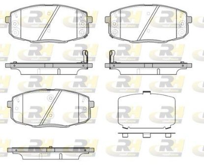 Brake Pad Set, disc brake KIA - 58101-1HA00