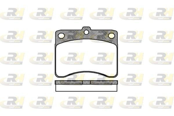 Brake Pad Set, disc brake Daihatsu CAB VAN 85-90 esim.