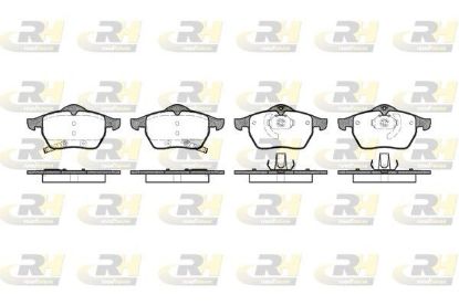 Brake Pad Set, disc brake GENERAL MOTORS - 21018993