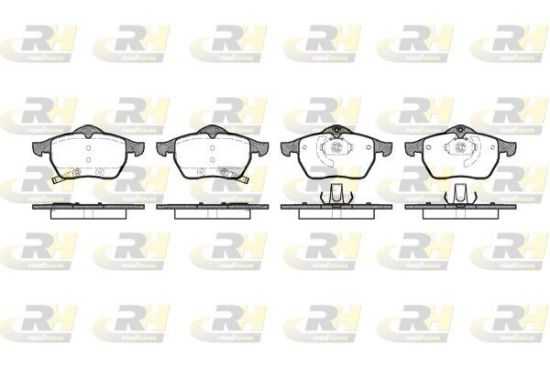 Brake Pad Set, disc brake GENERAL MOTORS - 21018993