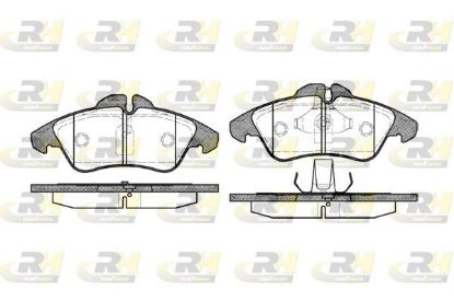 Brake Pad Set, disc brake MERCEDES-BENZ - 901 421 04 10