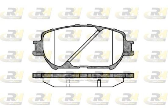 Brake Pad Set, disc brake Toyota CAMRY 01- esim.