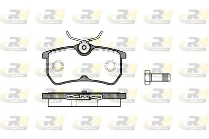 Brake Pad Set, disc brake FORD - 1 075 565