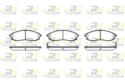 Brake Pad Set, disc brake Nissan Maxima 3,0 95-00 esim. Brake Pad Set, disc brake Nissan Maxima 3,0 95-00 esim.