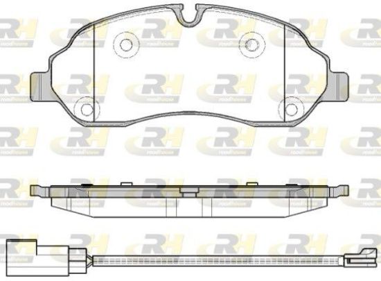 Brake Pad Set, disc brake FORD - 1 840 479