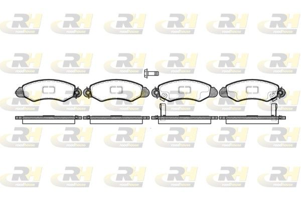 Brake Pad Set, disc brake Suzuki SHIFT/JUSTY esim.-02