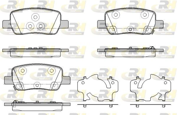 Brake Pad Set, disc brake KIA - 58302-P2A30