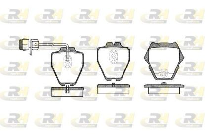 Brake Pad Set, disc brake VAG - 4D0 698 151AE