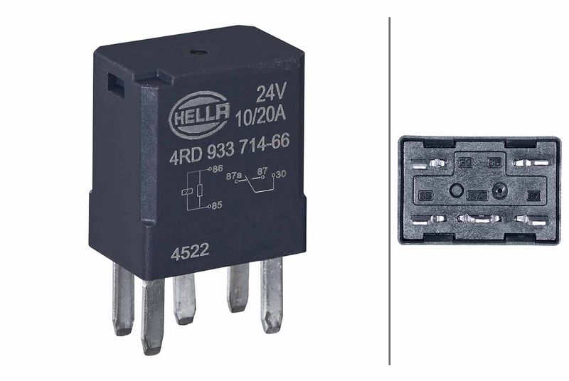 Relay, main current -