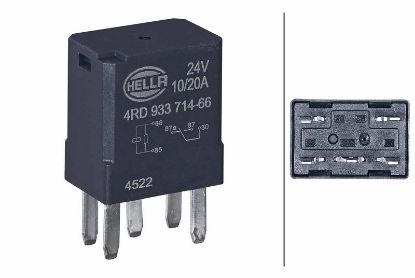 Relay, main current -