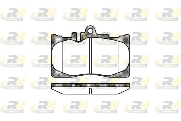 Brake Pad Set, disc brake Lexus LS 430 00- esim.