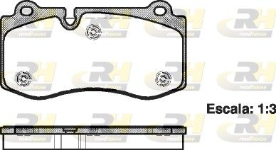 Brake Pad Set, disc brake MERCEDES-BENZ - 005 420 78 20
