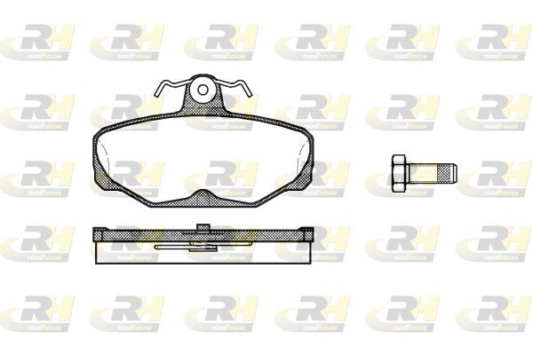 Brake Pad Set, disc brake Ford Scorpio 88-98 tagum.