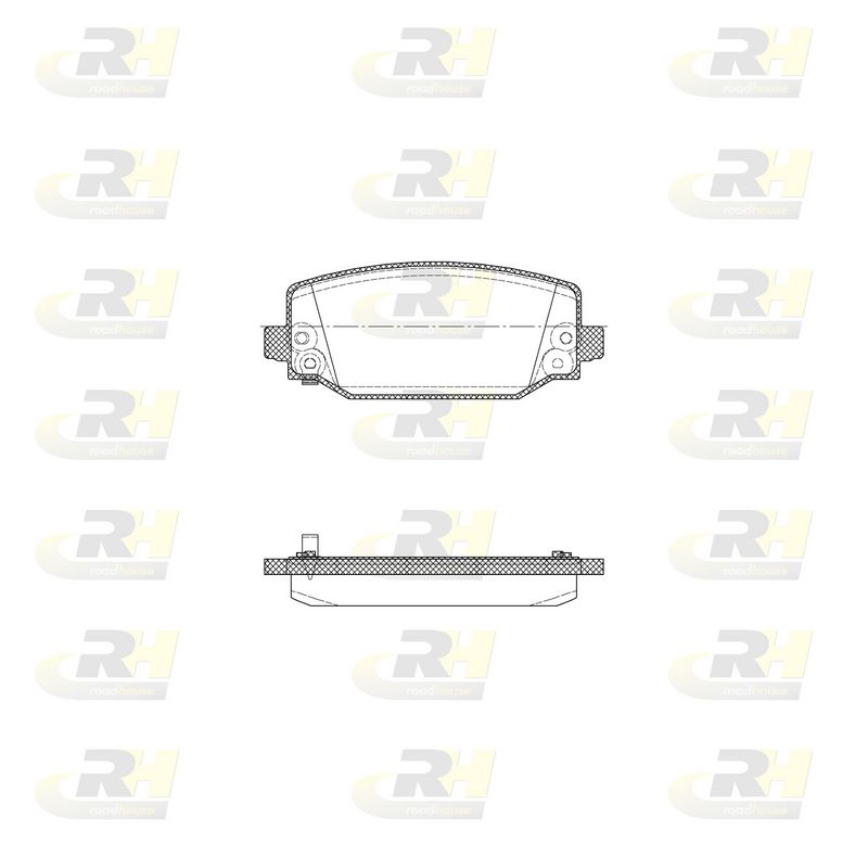 Brake Pad Set, disc brake Jeep Grand Cherokee V 21-