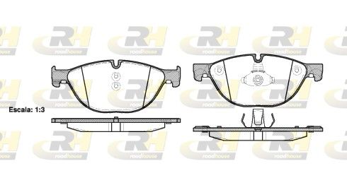 Brake Pad Set, disc brake BMW - 34 11 6 775 322