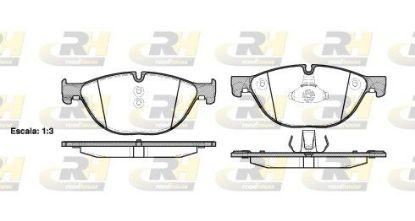 Brake Pad Set, disc brake BMW - 34 11 6 775 322
