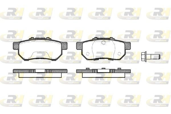 Brake Pad Set, disc brake CIVIC 91-95 tagum.