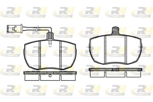 Brake Pad Set, disc brake RANGE-Rover 75-90 esim.