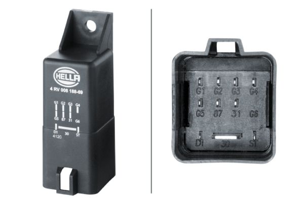 Control Unit, glow time -